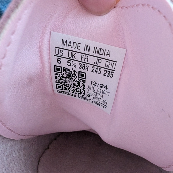 Adidas Sambas Pink Sneakers Size US 6 - Picture 9 of 9